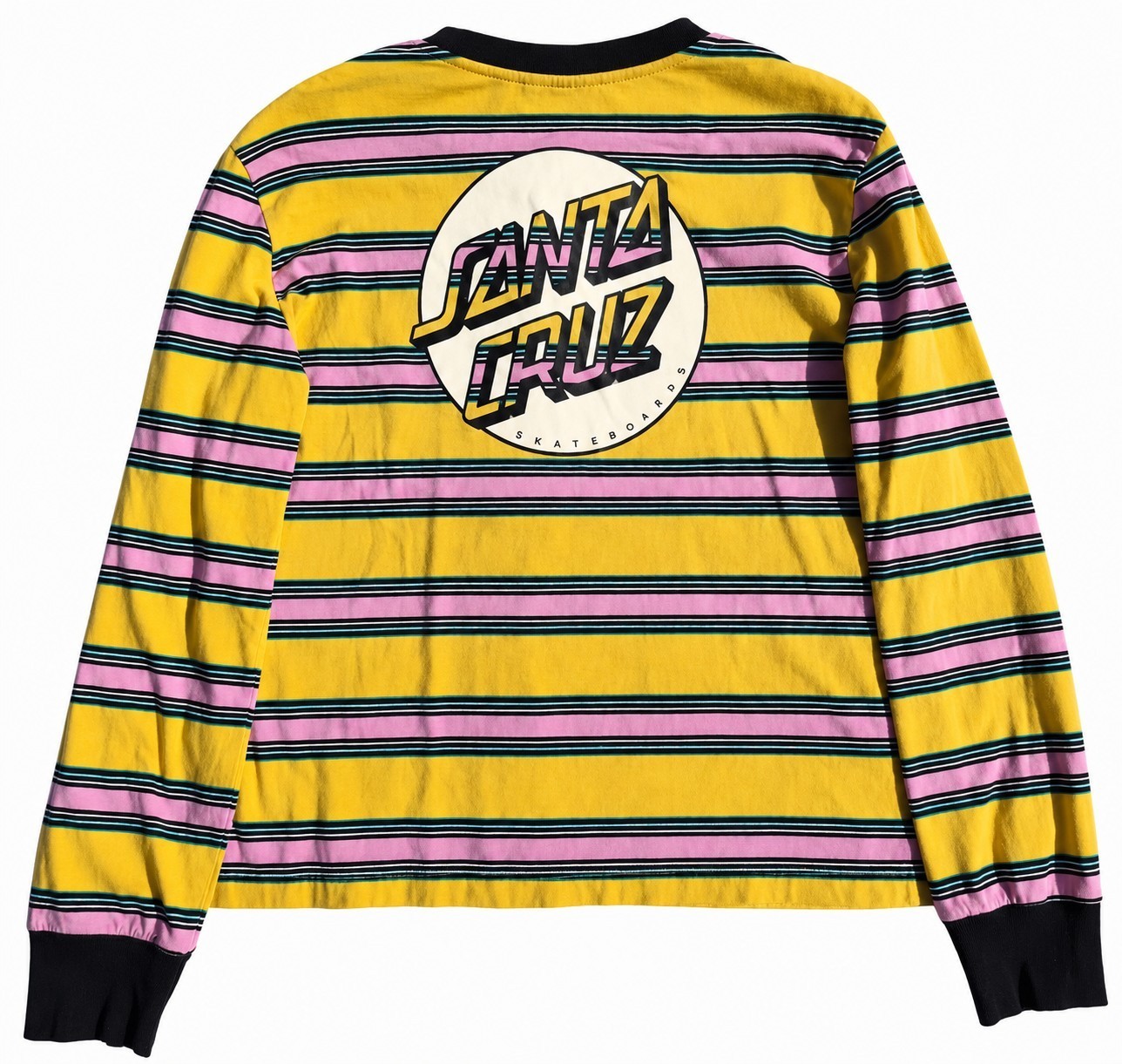 VINTAGE Santa Cruz Mens Long Sleeve Shirt Size M Skateboarding Brand L@@K! gallery
