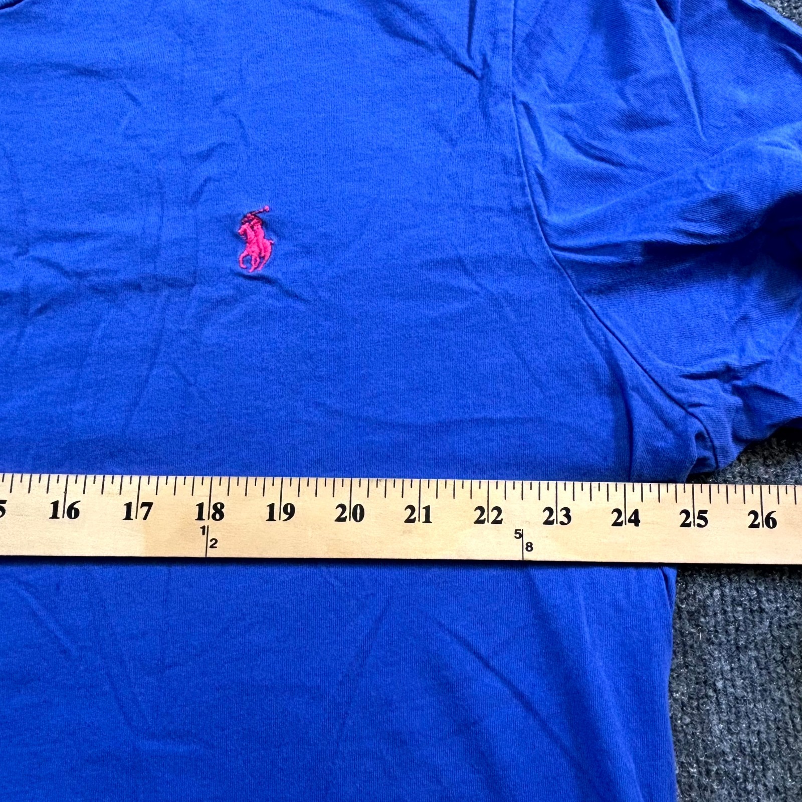 Polo Ralph Lauren T-Shirt Men's 2XL Blue Cotton Pony Logo Casual Summer Outdoor gallery