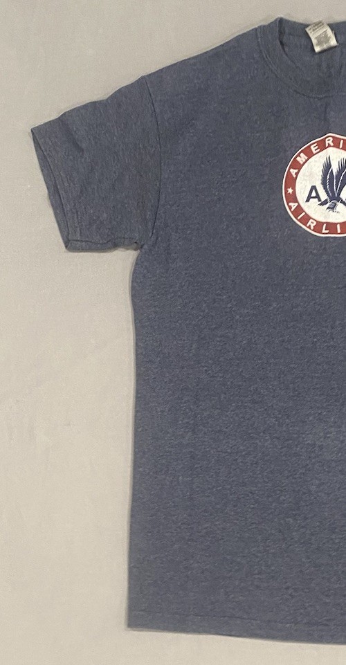 American Airlines Men’s T-shirt M Blue Private Label Ultra Cotton Blend Retro gallery