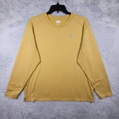 Alaskan Hardgear Duluth Long Sleeve Shirt Mens XL Yellow Standard Fit AHG