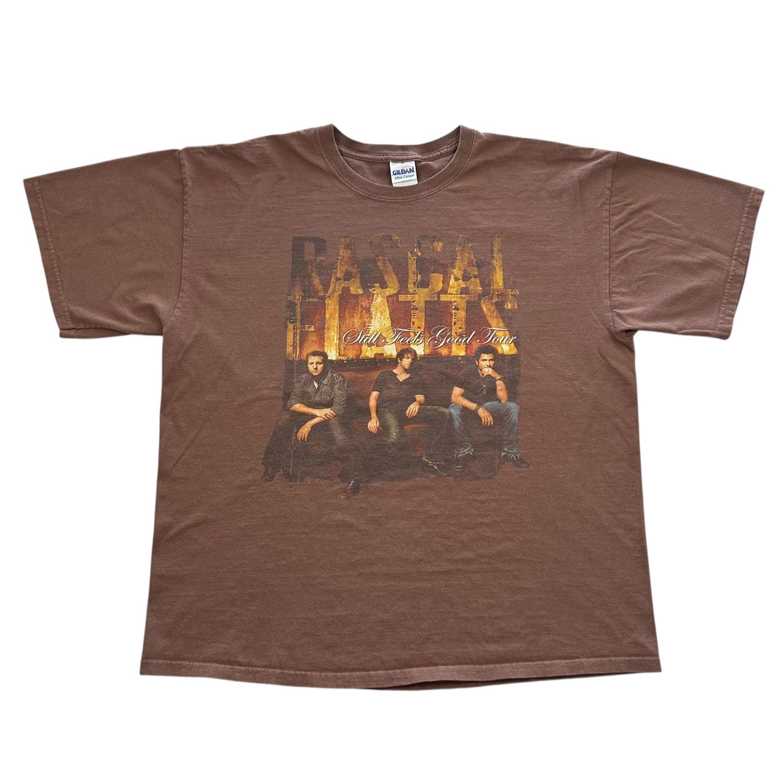 Rascal Flatts Still Feels Good 2007 Tour Graphic Shirt Size XL Music Band