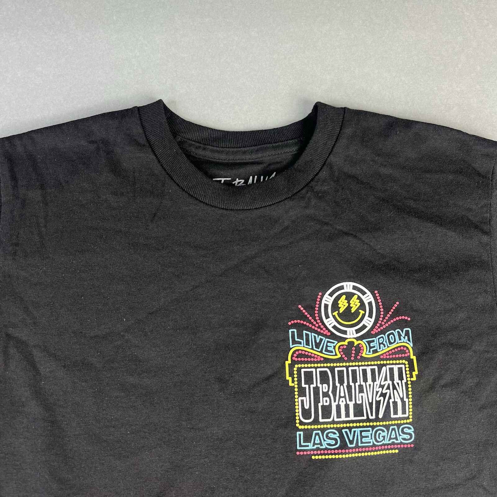 J Balvin Shirt Small & XL Men Black Live From Las Vegas Cowboy Tee New #63 gallery