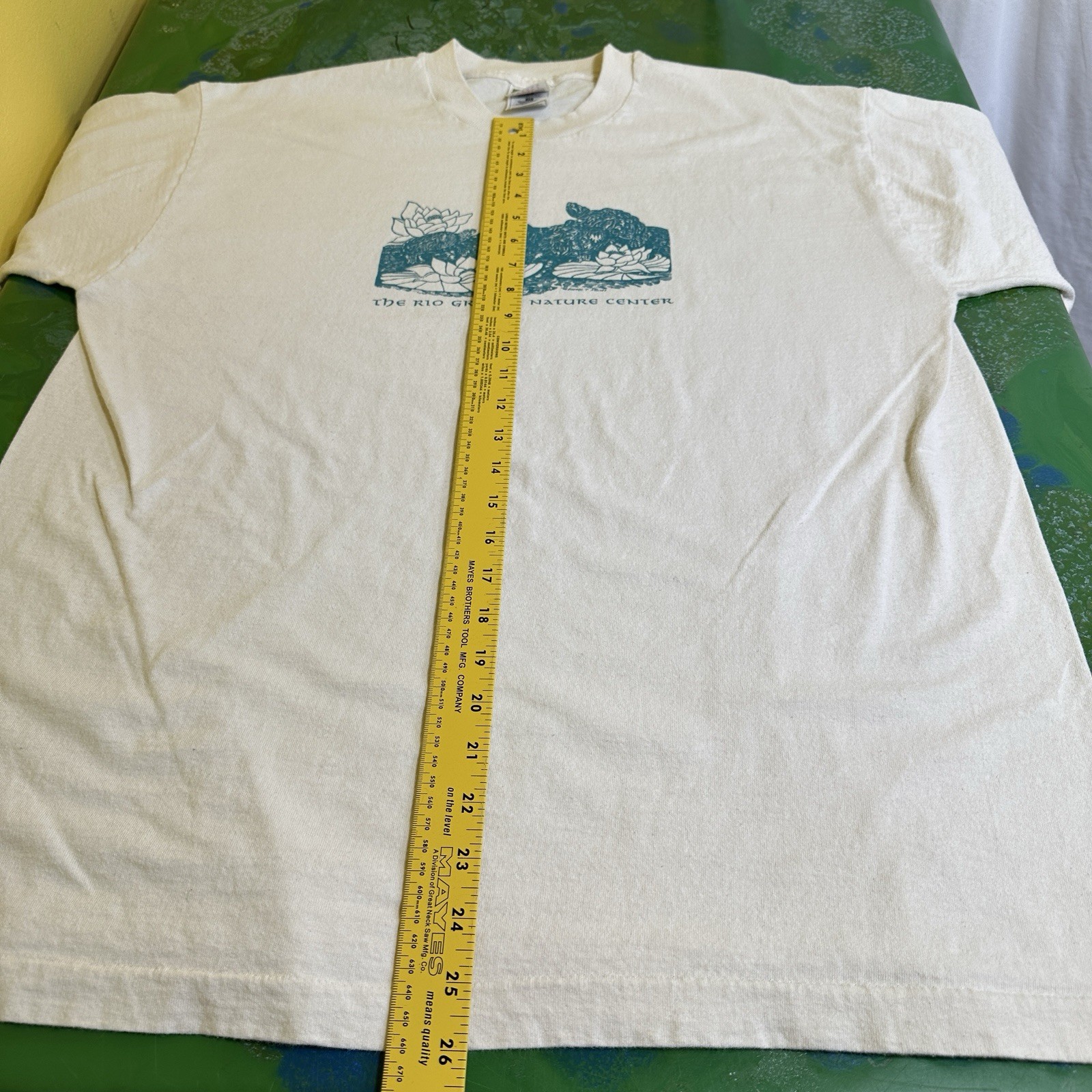Vintage Single Stitch T-Shirt The Rio Grande Nature Center XL Tee Turtles Park gallery