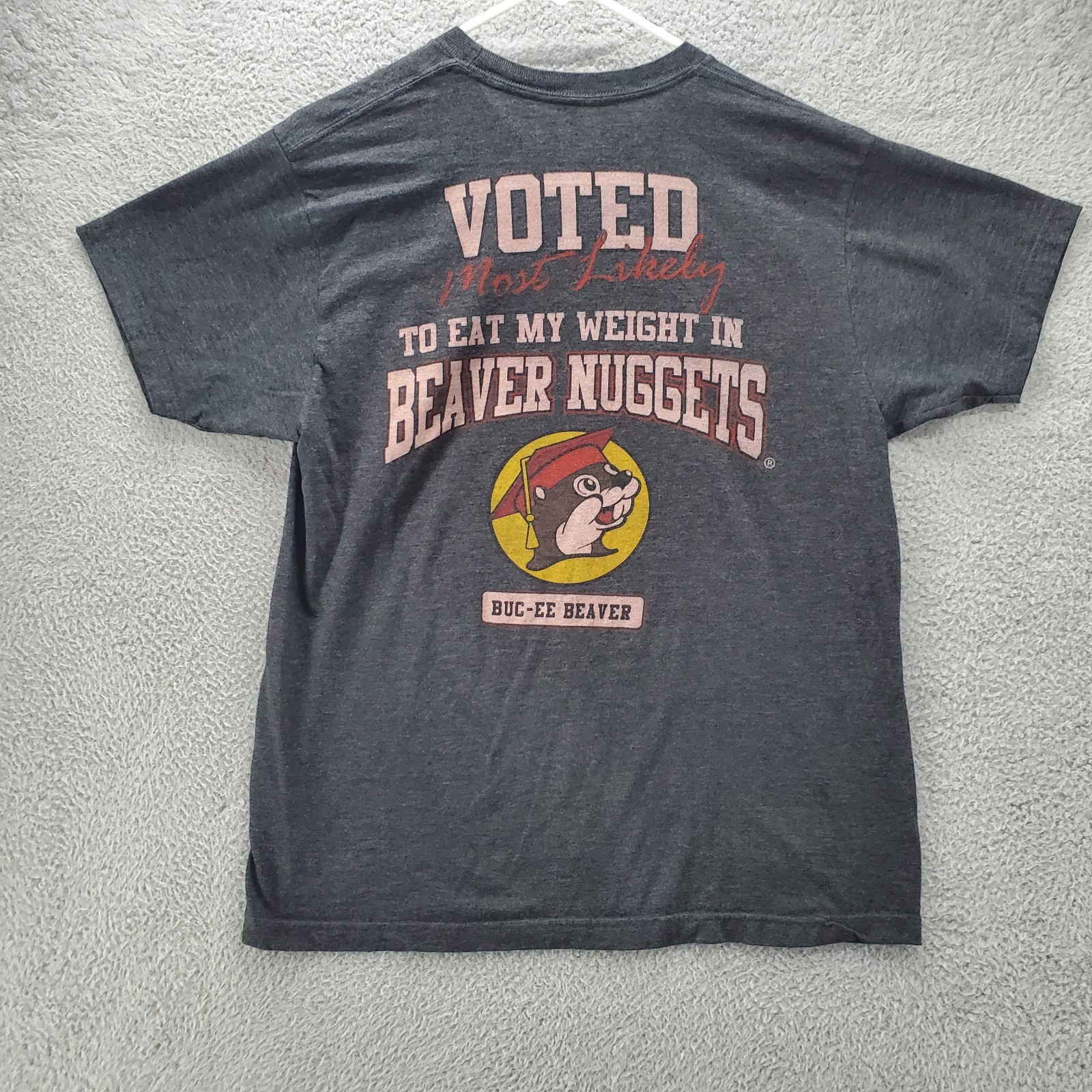 BUC-EE'S T Shirt Adult Large Seniors 2022 Gray gallery
