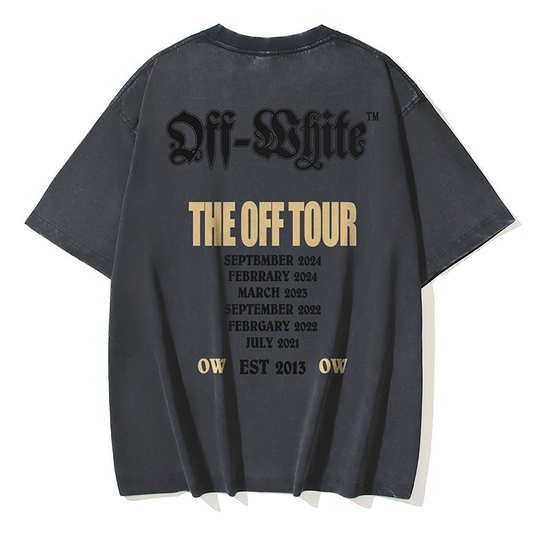 Off White T-Shirt Black S-M-L-XL gallery