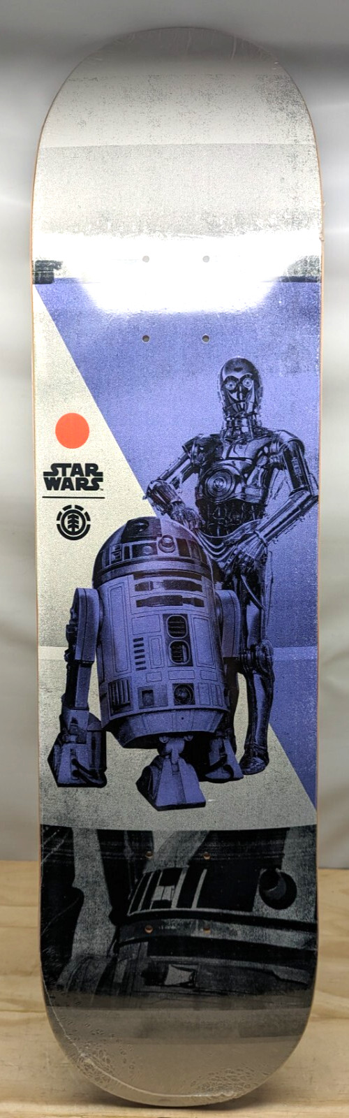 Element Skateboards x Star Wars Skateboard R2D2 & C3PO Size 8.25