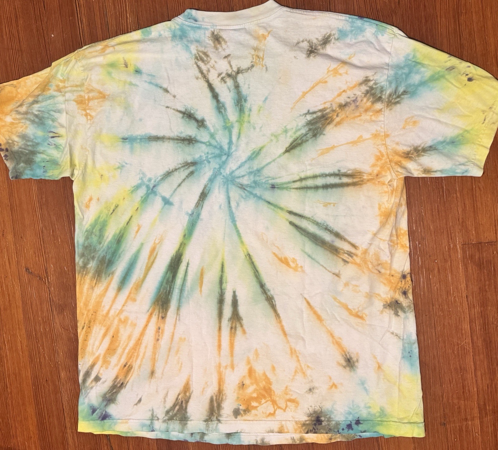 Online Ceramics Tie Dye Find Heaven Everywhere Frog T Shirt XXL OOP Authentic gallery