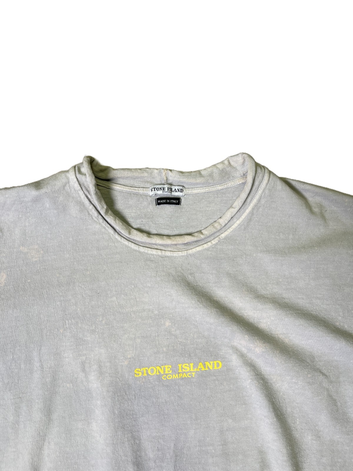 Stone Island Compact Tee Archive Heavyweight High Quality Logo Size M gallery