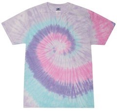 PEACHES – Short Sleeve Reactive Dyed Tee, Brand New Custom Tie Dye T-shirts