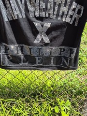 Philipp Plein x Floyd Mayweather 50th Undefeated Ed Crystal T-Shirt Pls Read