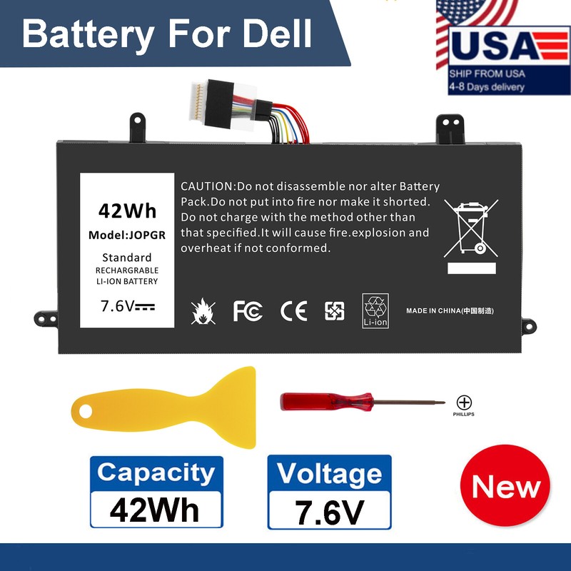 J0PGR Laptop Battery for Dell Latitude 5285 5290 2-in-1 Series 0RDYCT JOPGR NEW