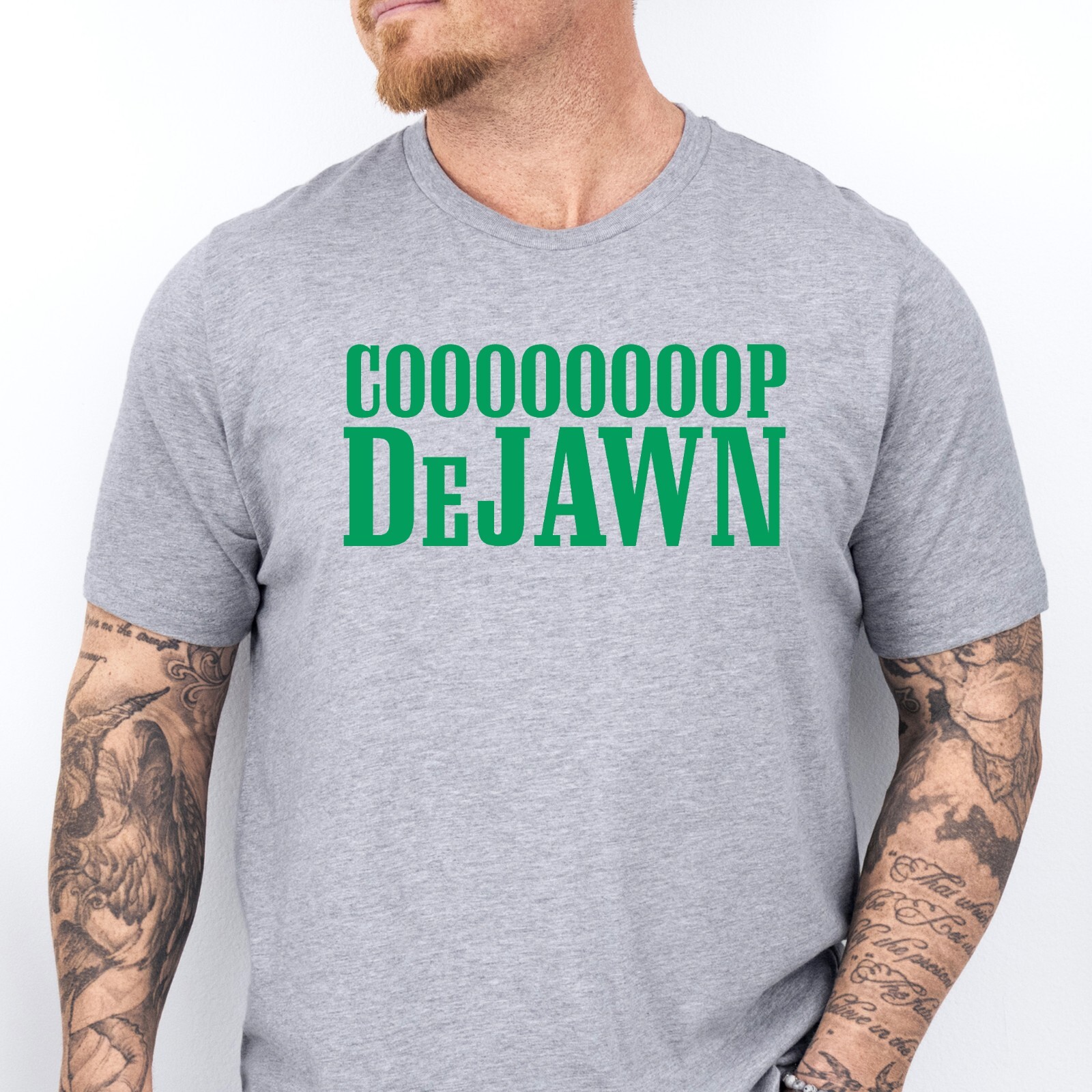 C33P DEJAWN | Philadelphia Football themed Soft Ring Spun Cotton T-Shirt gallery