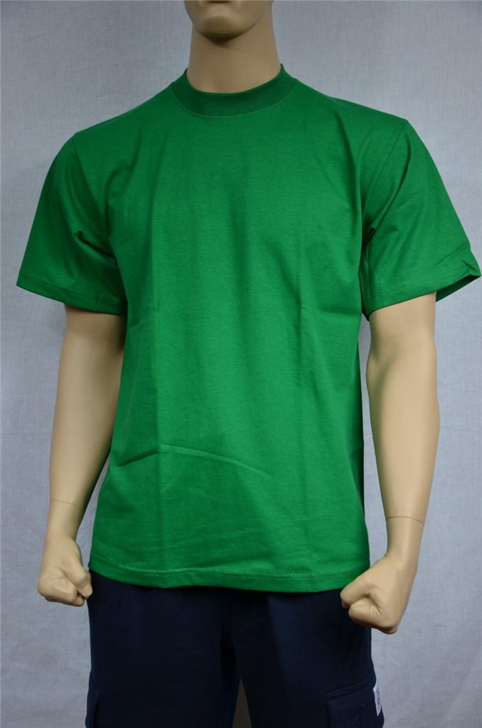 3 NEW SHAKA WEAR SUPER MAX HEAVY WEIGHT T-SHIRTS KELLY GREEN TEE PLAIN S-5XLT