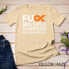 Multiple Sclerosis MS Awareness Support Ribbon Unisex T-shirt