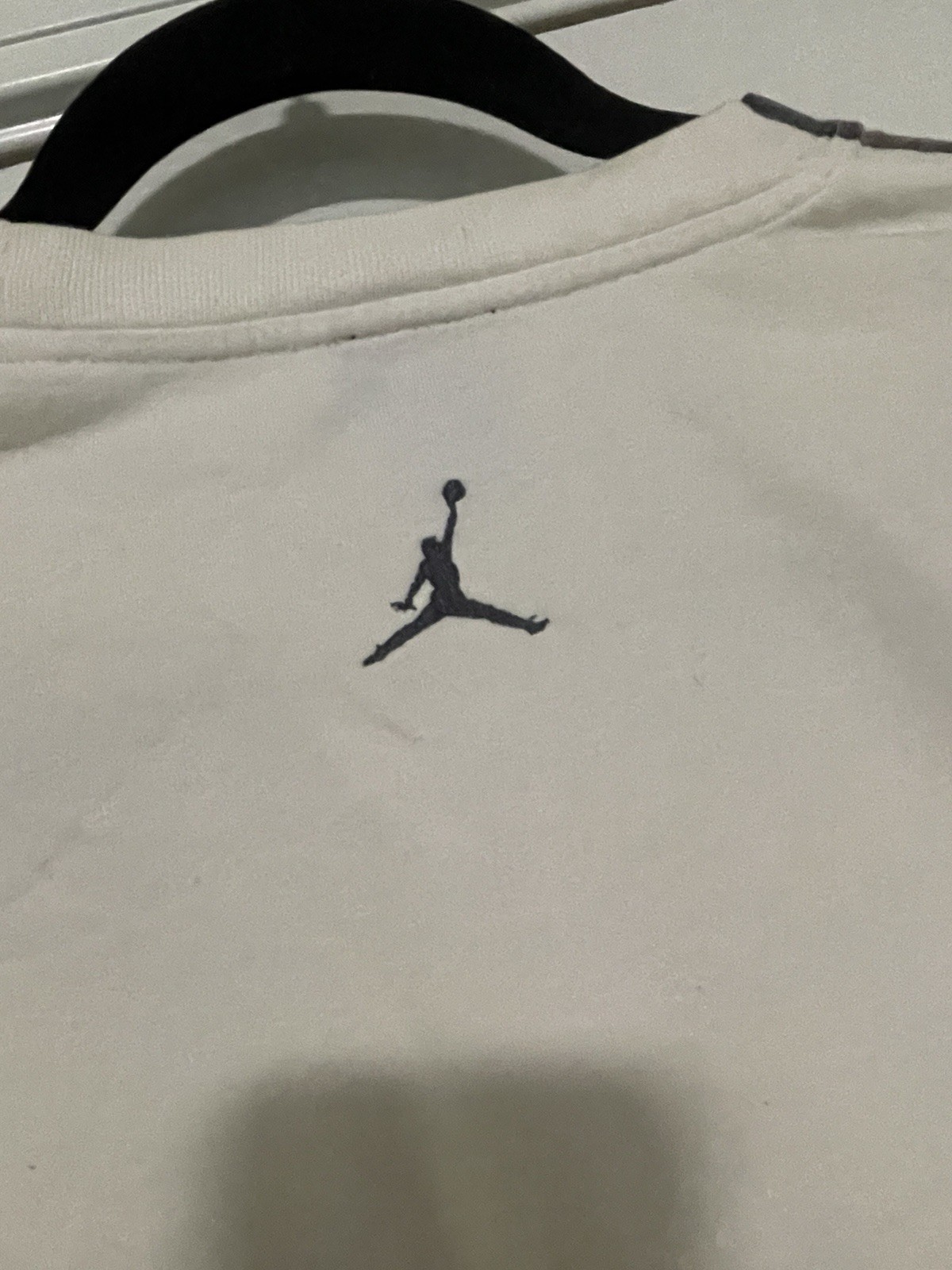 Vintage 2005 Nike Air Jordan 1 Skyline T-Shirt Bred Blacktoe XL 20th Anniversary gallery