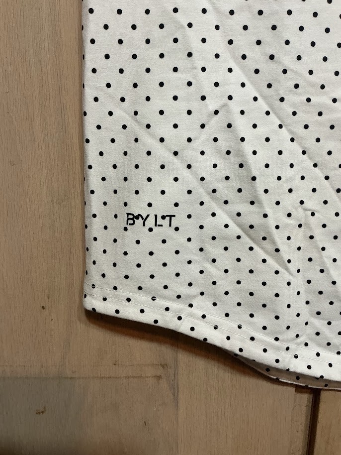 BYLT Premium Basics Drop Cut Short Sleeve Lux White T-Shirt Men's Medium *NEW* gallery