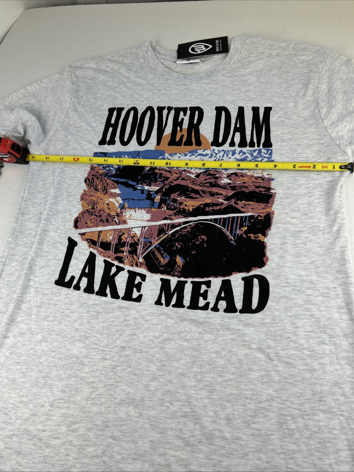 Where I’m From Hoover Dam Lake Medium T Shirt Adult Small New 803 gallery