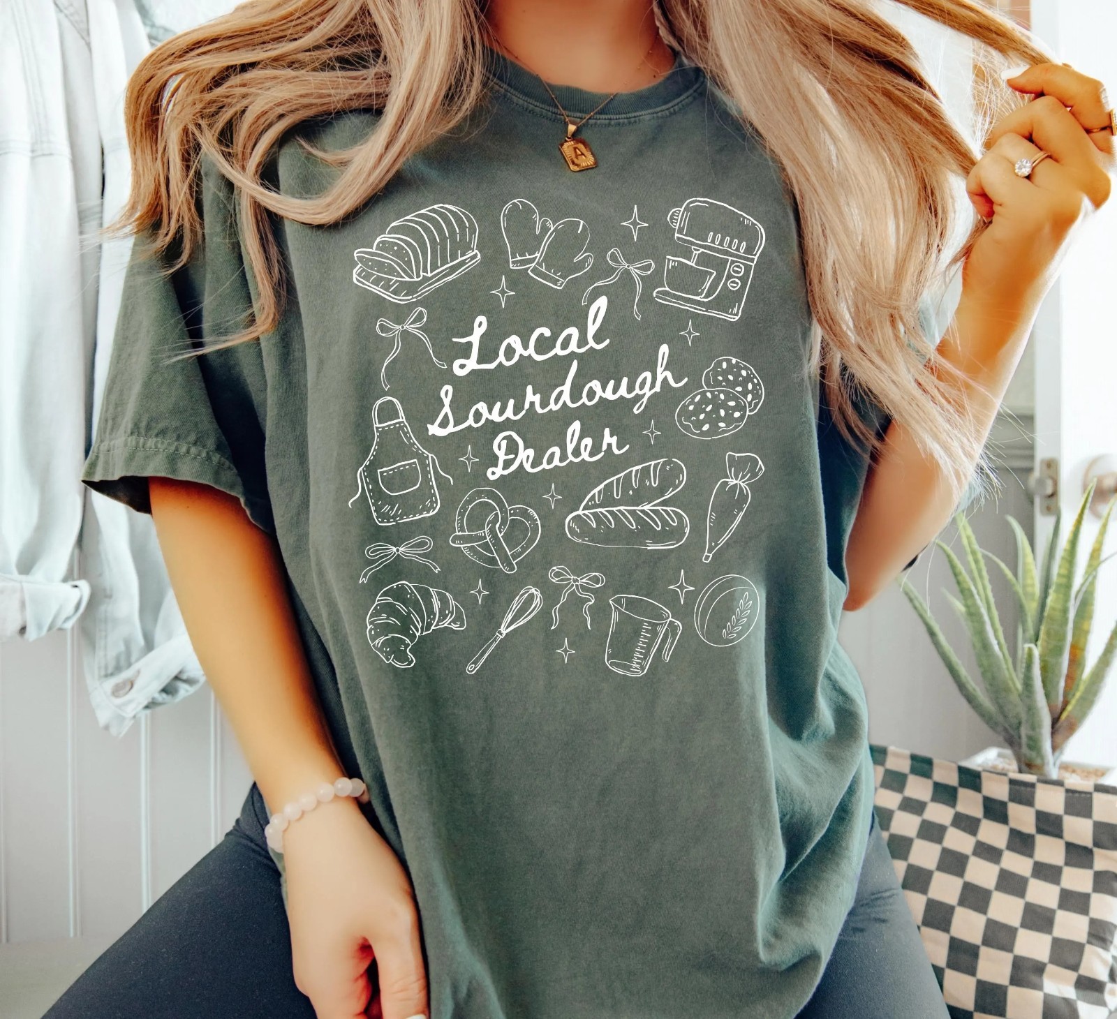 Sourdough Shirt for Women Sourdough Gift Local Sourdough Dealer T-shirt gallery