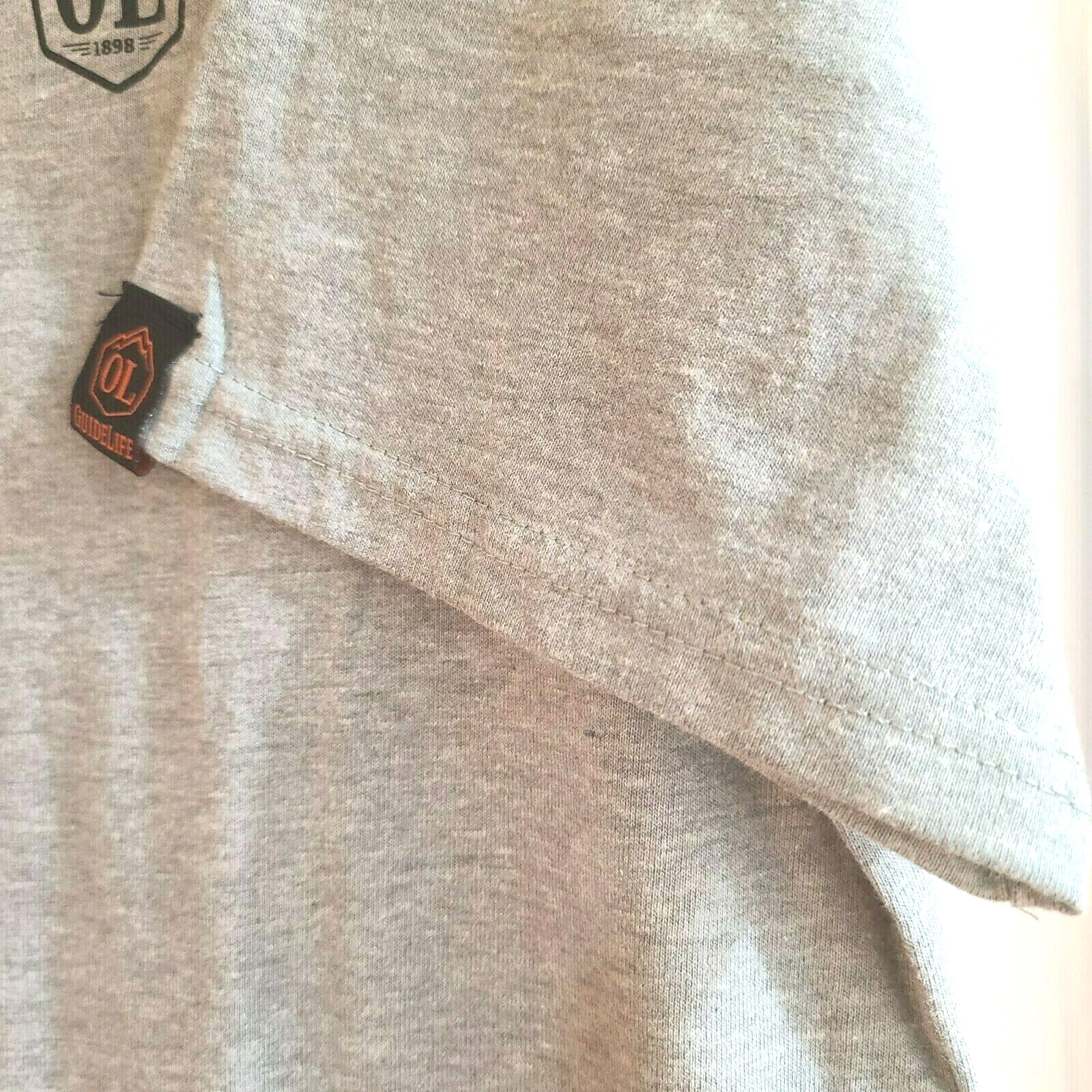 Outdoor Life Buck T-Shirt Gray Men's M Graphic Short sleeve crewneck New No Tag gallery