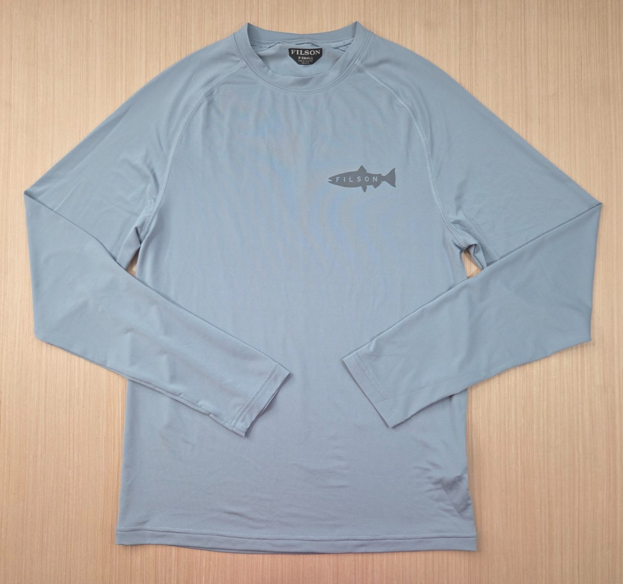 Filson Long Sleeve Barrier T-Shirt Size XS Graphic Performance Quick Dry Fishing gallery