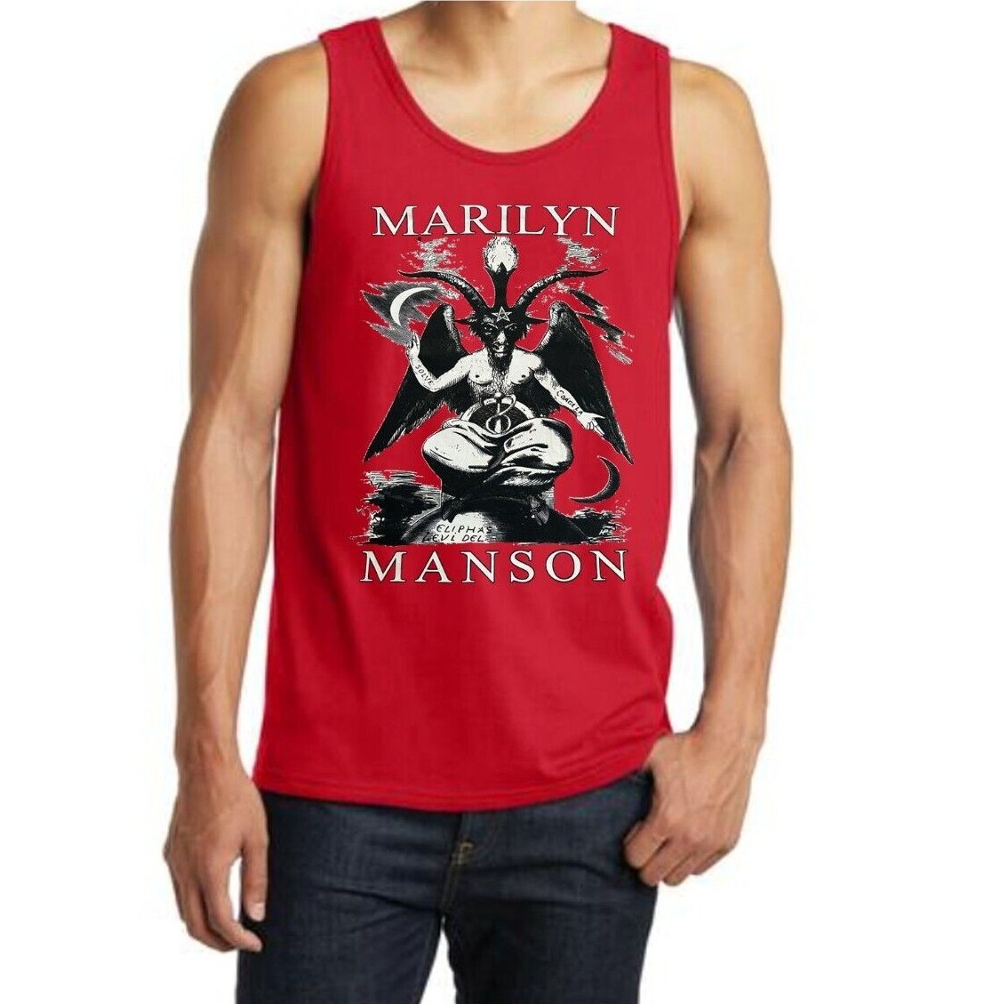 Marilyn Manson Rock Men's Tank Tops (Multiple Variations) gallery