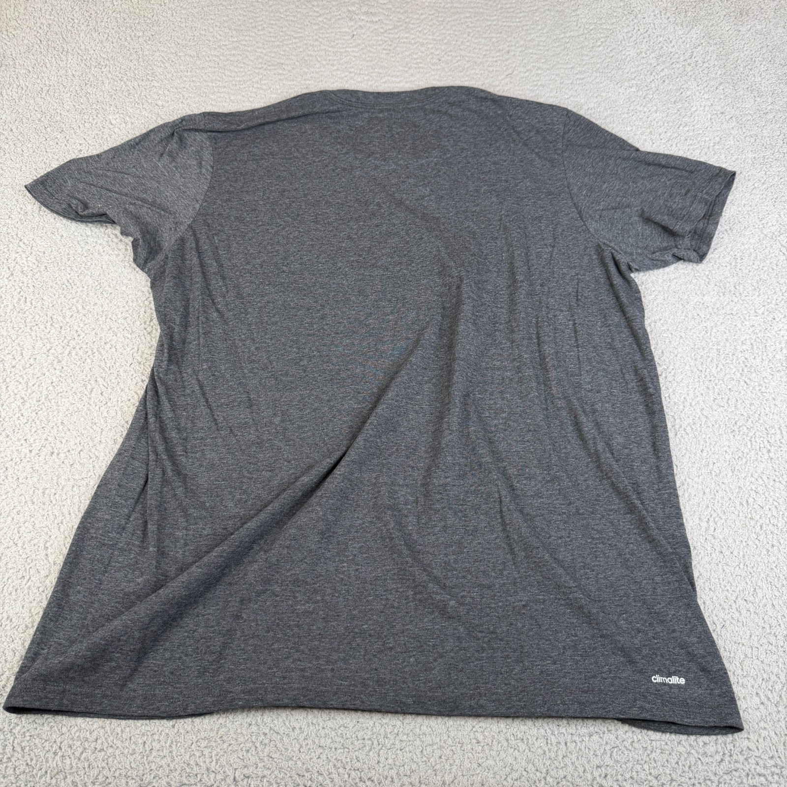 Adidas The Go-To Tee Mens 3XT TALL Gray Cllimalite Cotton Crew Neck Graphic gallery