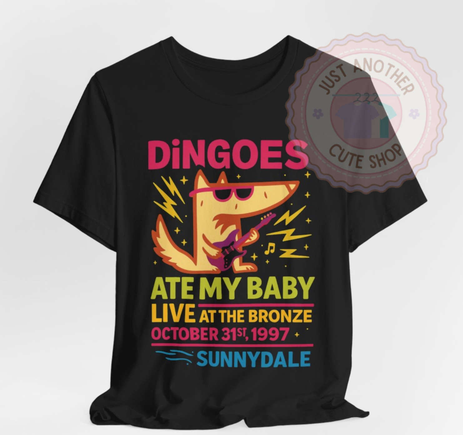 Buffy the Vampire Slayer ♡ Dingoes Ate My Baby T-Shirt ✩ Live at The Bronze! Oz! gallery