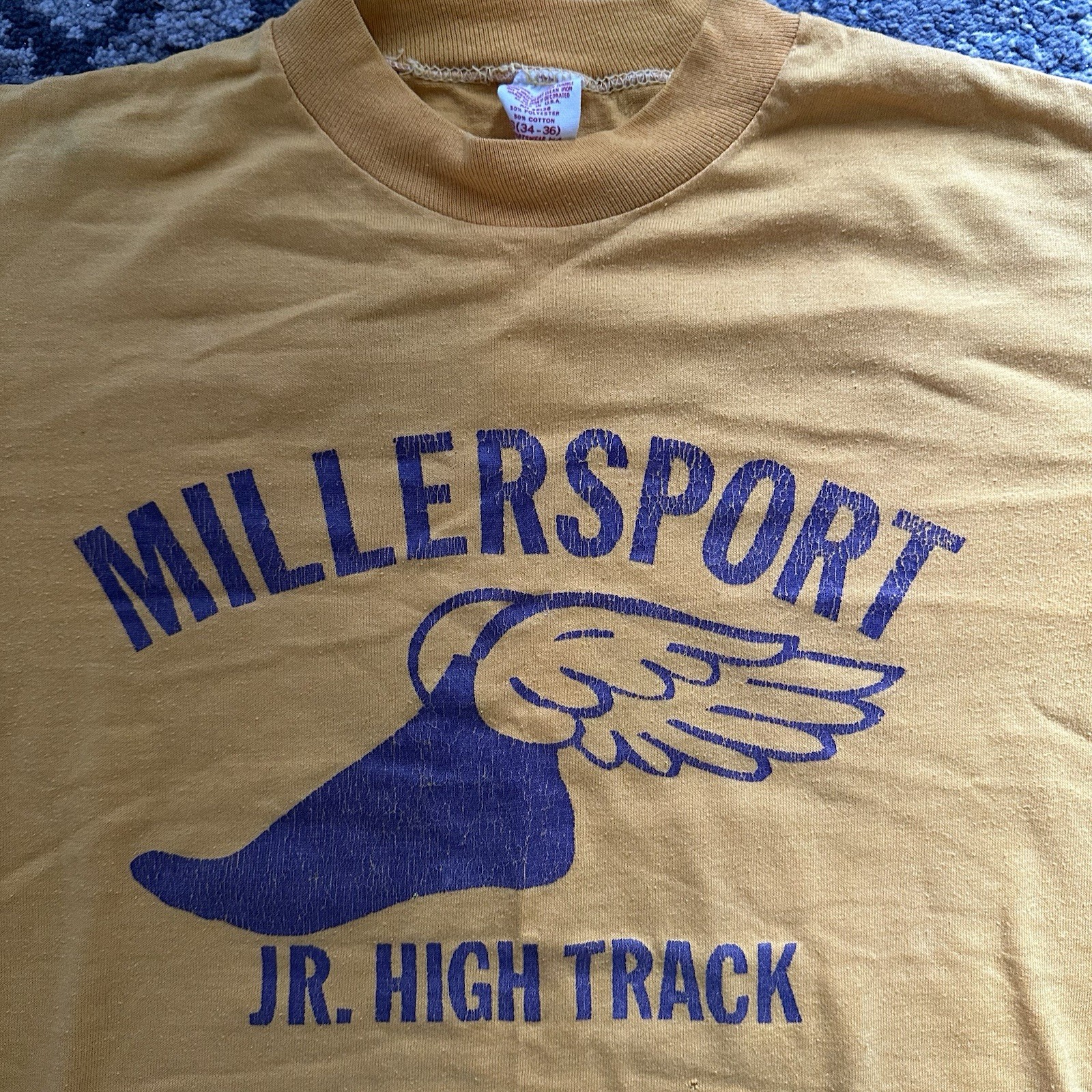 Vintage 80s Single Stitch T-shirt Track And Field gallery