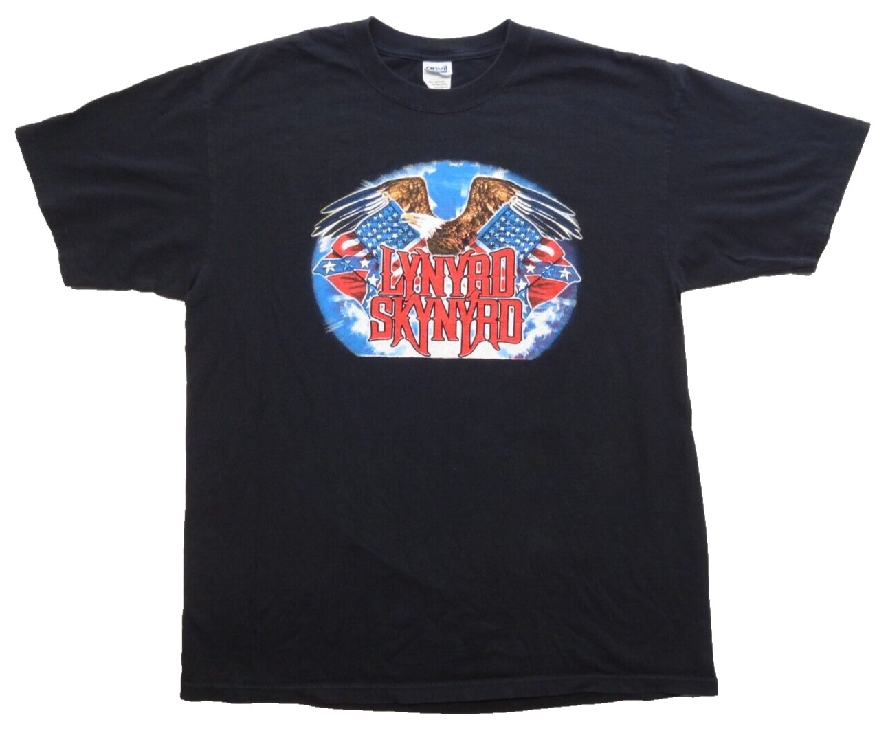 Lynyrd Skynyrd XL Anvil Tour Tee Band Y2K In Skynard We Trust Snake 2-Sided 2000 gallery