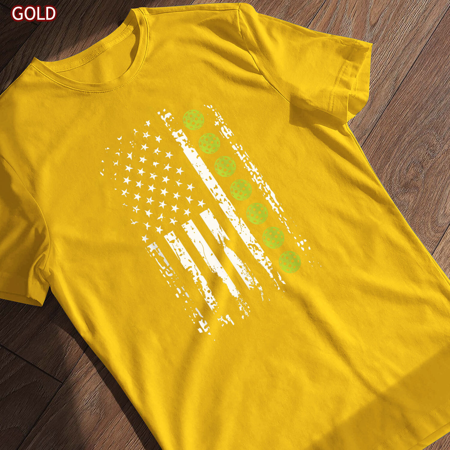 Pickleball Shirt American Flag Tee Gift for Pickleball Player Enthusiasts gallery