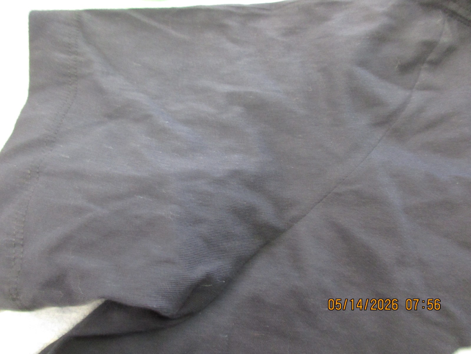 New Nike Men's Just Do It T-Shirt Black White Size MT - Medium-Tall gallery