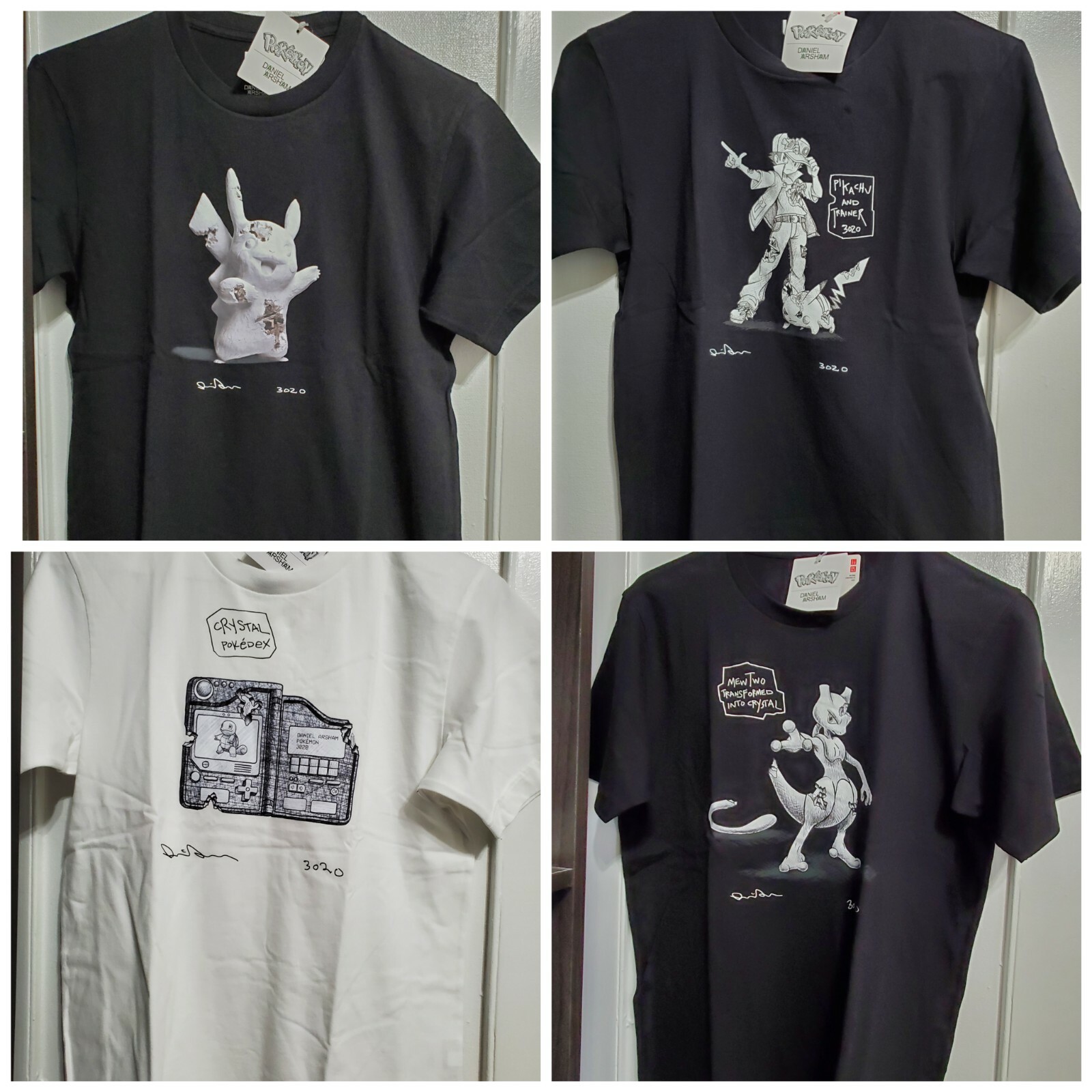 US SELLER- Daniel Arsham x Pokemon x Uniqlo Short Sleeve UT Men's gallery