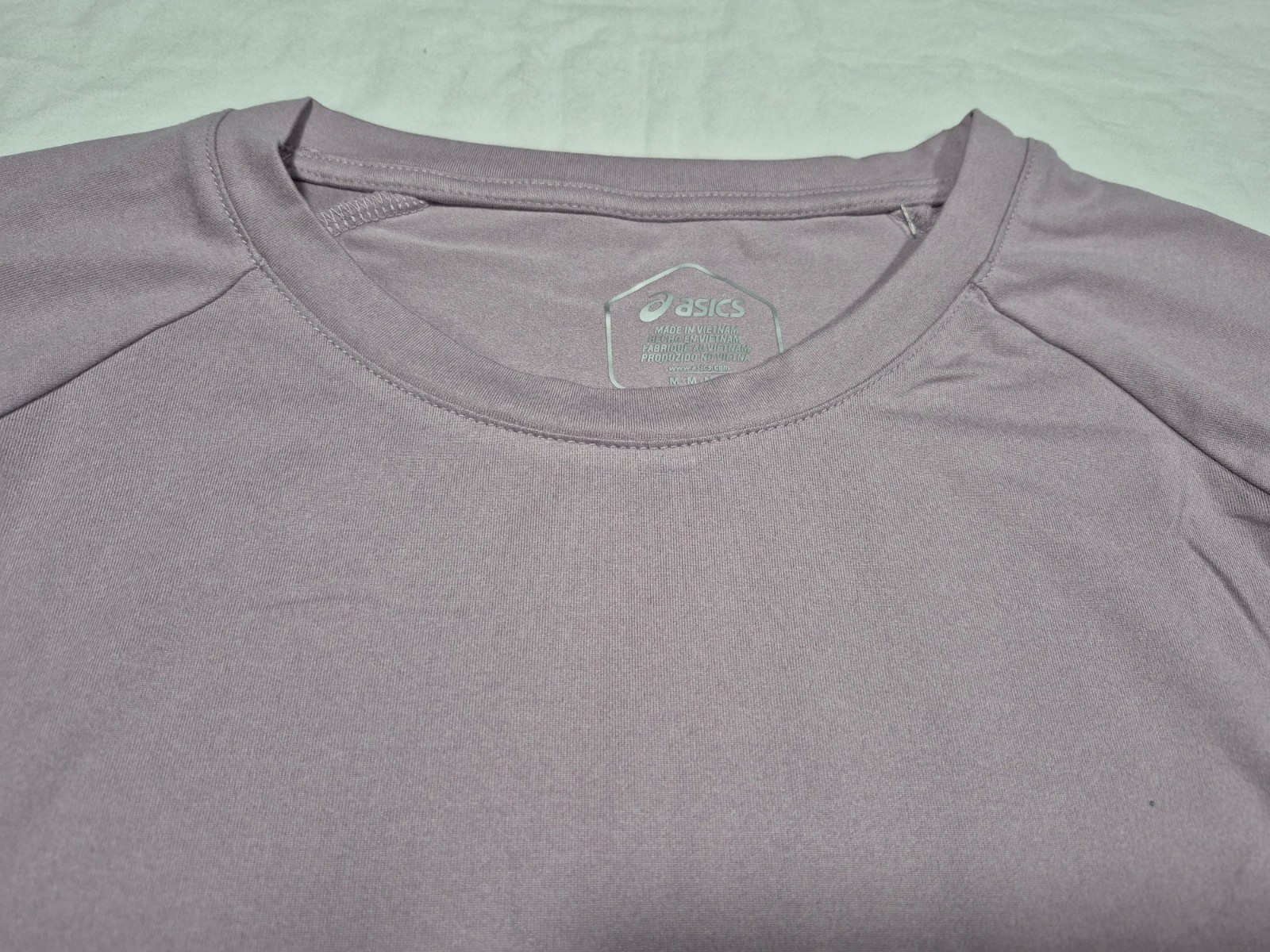 Asics Mens Knit Raglan Hydro Core Tech Sports Training Gym Tee Shirt Adobe Pink gallery