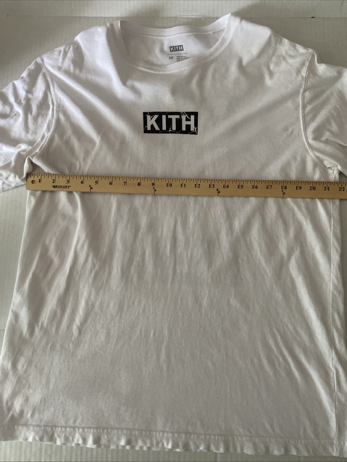 KITH Box Logo Fix The System White Medium T Shirt Justice! gallery