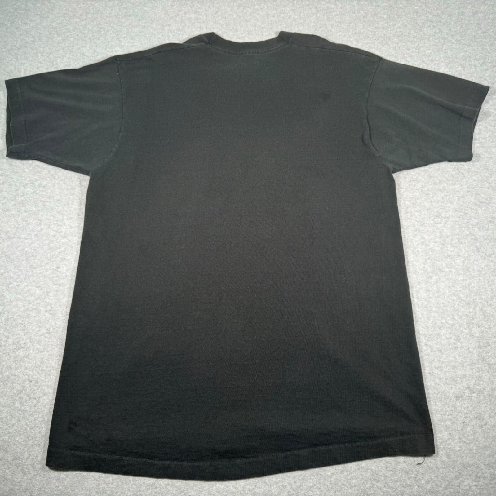 Vintage Shirt Adult Large Black Aztec Symbols Faces Single Stitch Mens 90s gallery