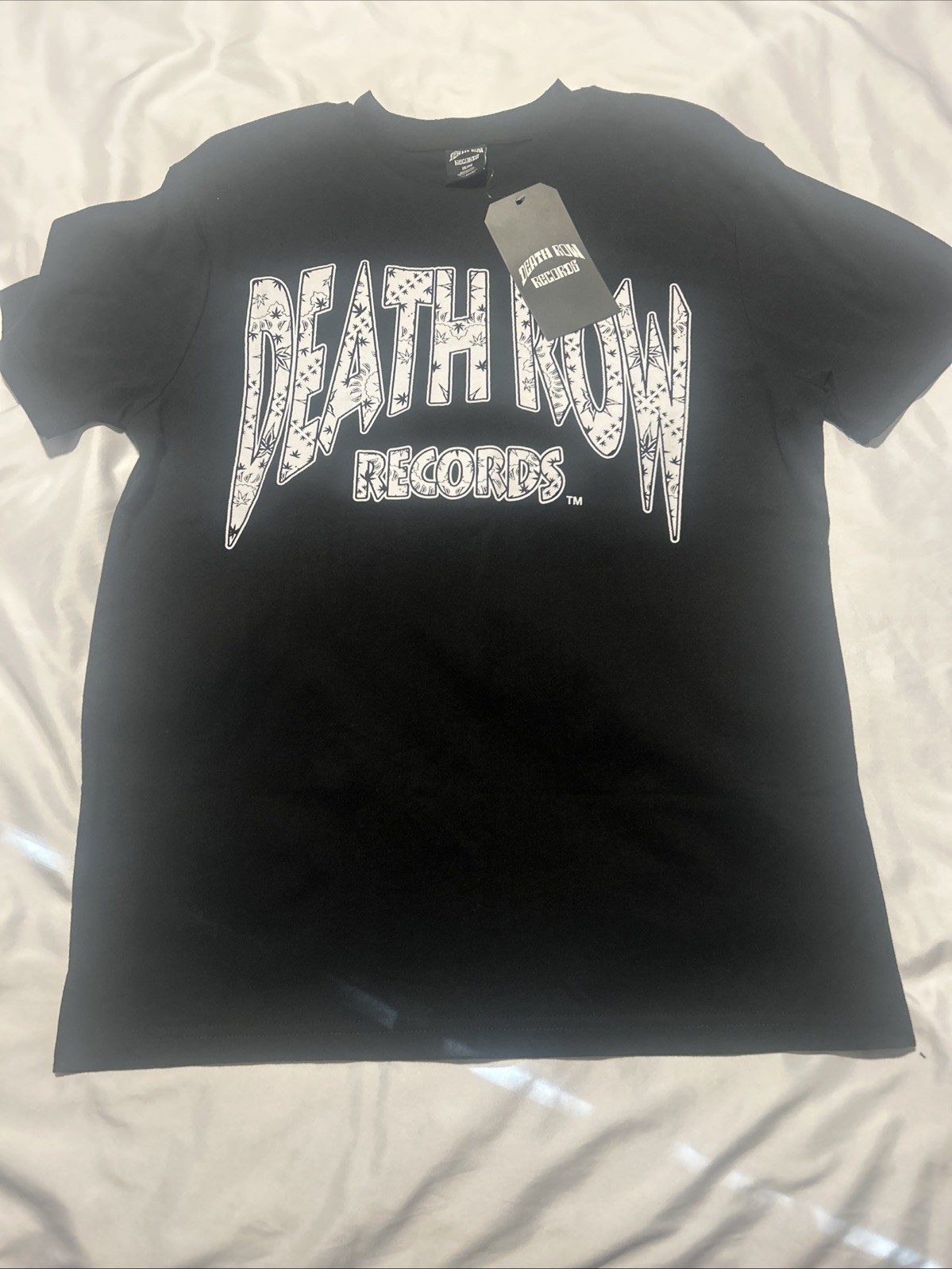 🔥 Death Row Records Graphic Tee – Black T-Shirt Size S 🔥