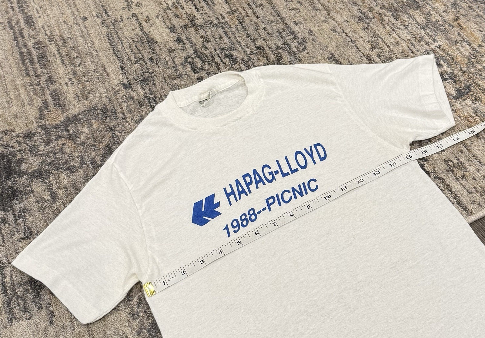Vintage 80s Trucker T Shirt—MADE IN USA—Ultra Thin Soft Single Stitch Tight gallery