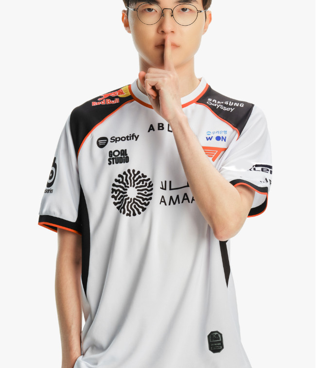 2026 T1 Uniform Jersey VER.2 LOL White 100% Authentic NO Tariffs In USA gallery