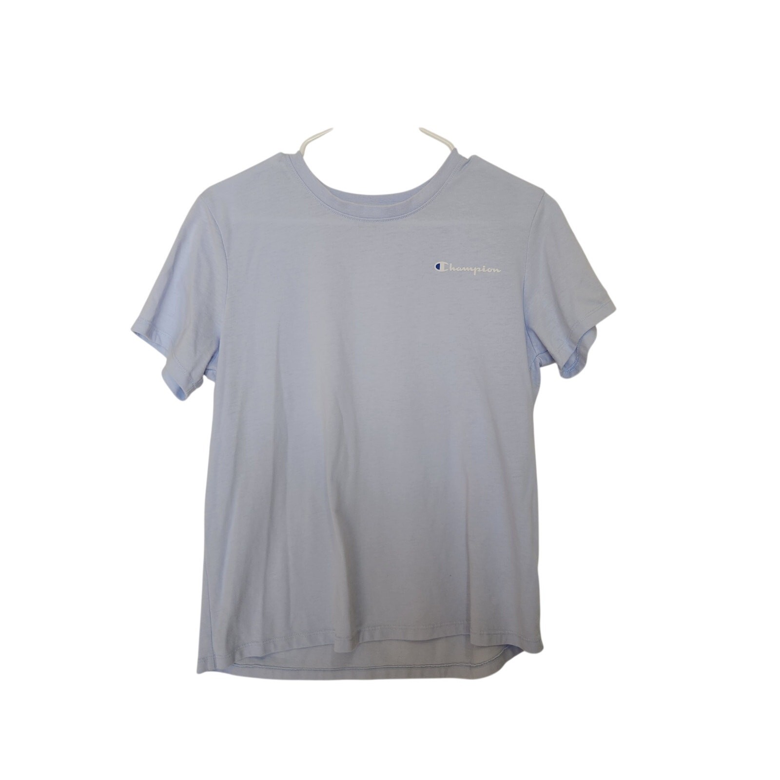 Champion Soft Periwinkle Purple Classic Short Sleeve Crewneck Casual Tee Medium gallery