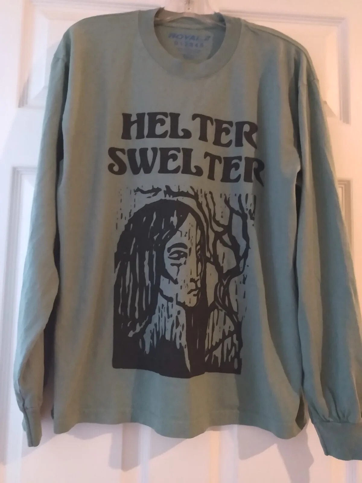 Helter Swelter Dreamers Club Royal.2 Long Sleeve Shirt Green Size #2 (0-5 sizes)