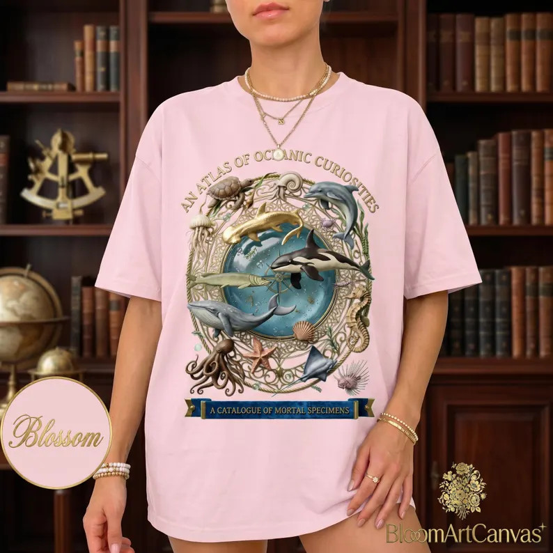 Comfort Tee Oceanic Curiosities Ocean Marine Graphic gallery