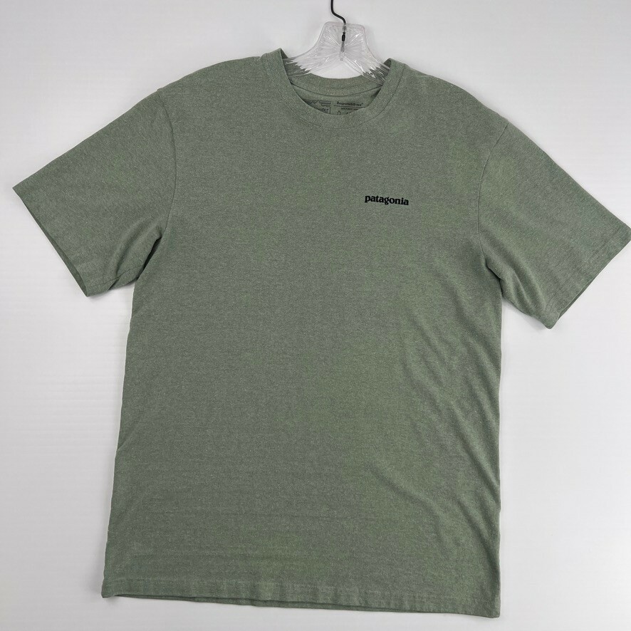 Patagonia Shirt Men Small Bison Responsibili Tee Graphic Work Party Gym Core Ex gallery