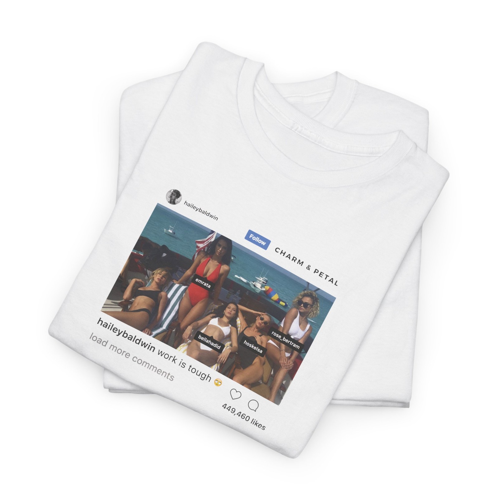 "Work is Tough" Tee | Model Yacht Party gallery