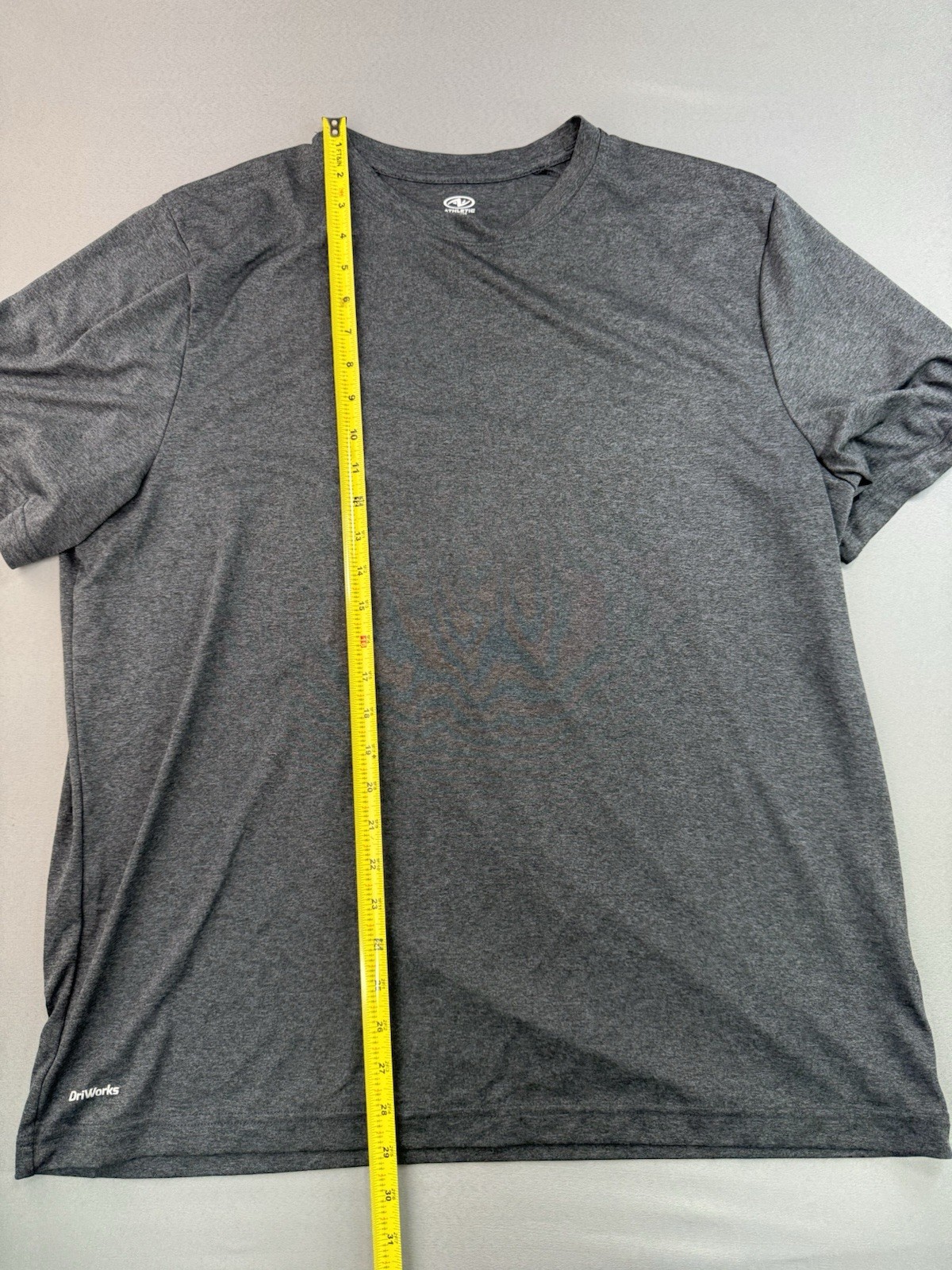 Athletic Works DriWorks T-Shirt Men's XL 46-48 Gray Moisture Wicking Activewear gallery