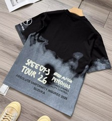 Y-3 Gradient Print Breathable Short Sleeved T-shirt Men Women