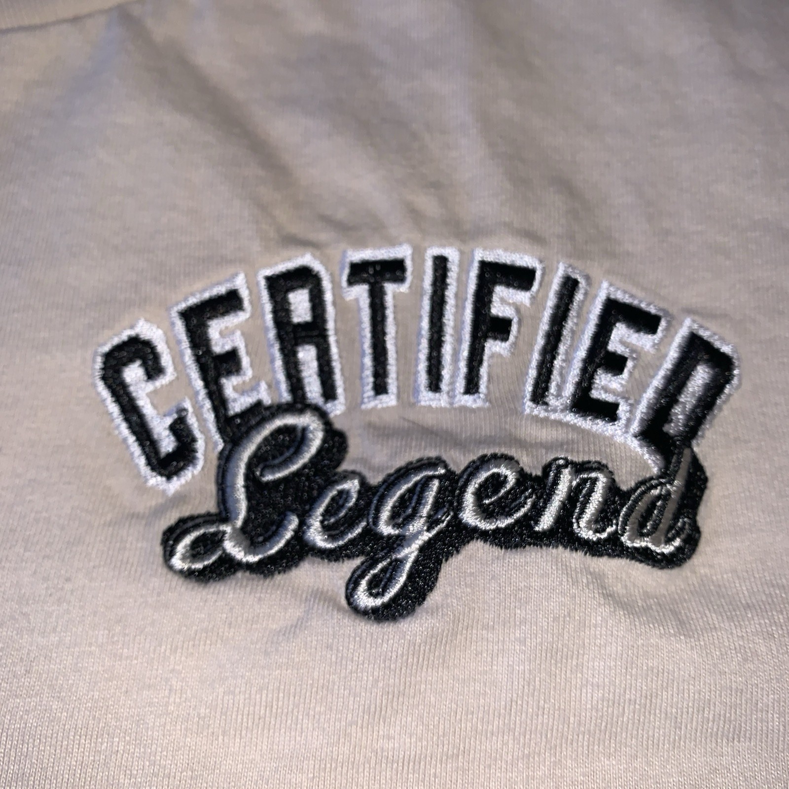 Super Massive Certified Legend Beige Embroidered Teddy Bear Shirt XL Streetwear gallery