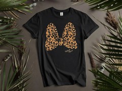 Disney Minnie Mouse Classic Leopard T-shirt Size S – 5XL Gift For Friends, Kids