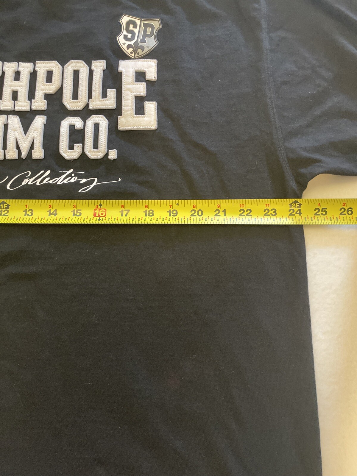 Vintage South Pole T-shirt Black 90’s Y2K Hip Hop Streetwear Men's Size XL gallery