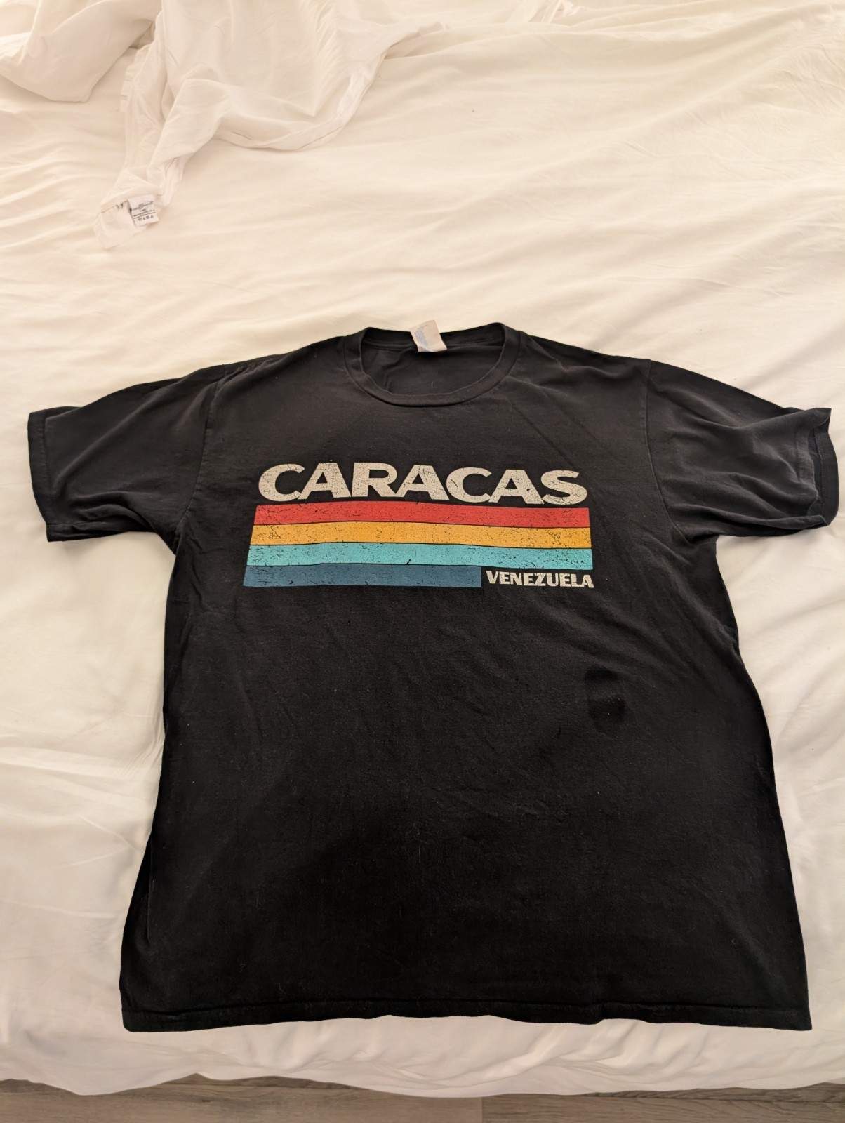Caracas Venezuela T Shirt Size ADULT LARGE L Vintage Look gallery