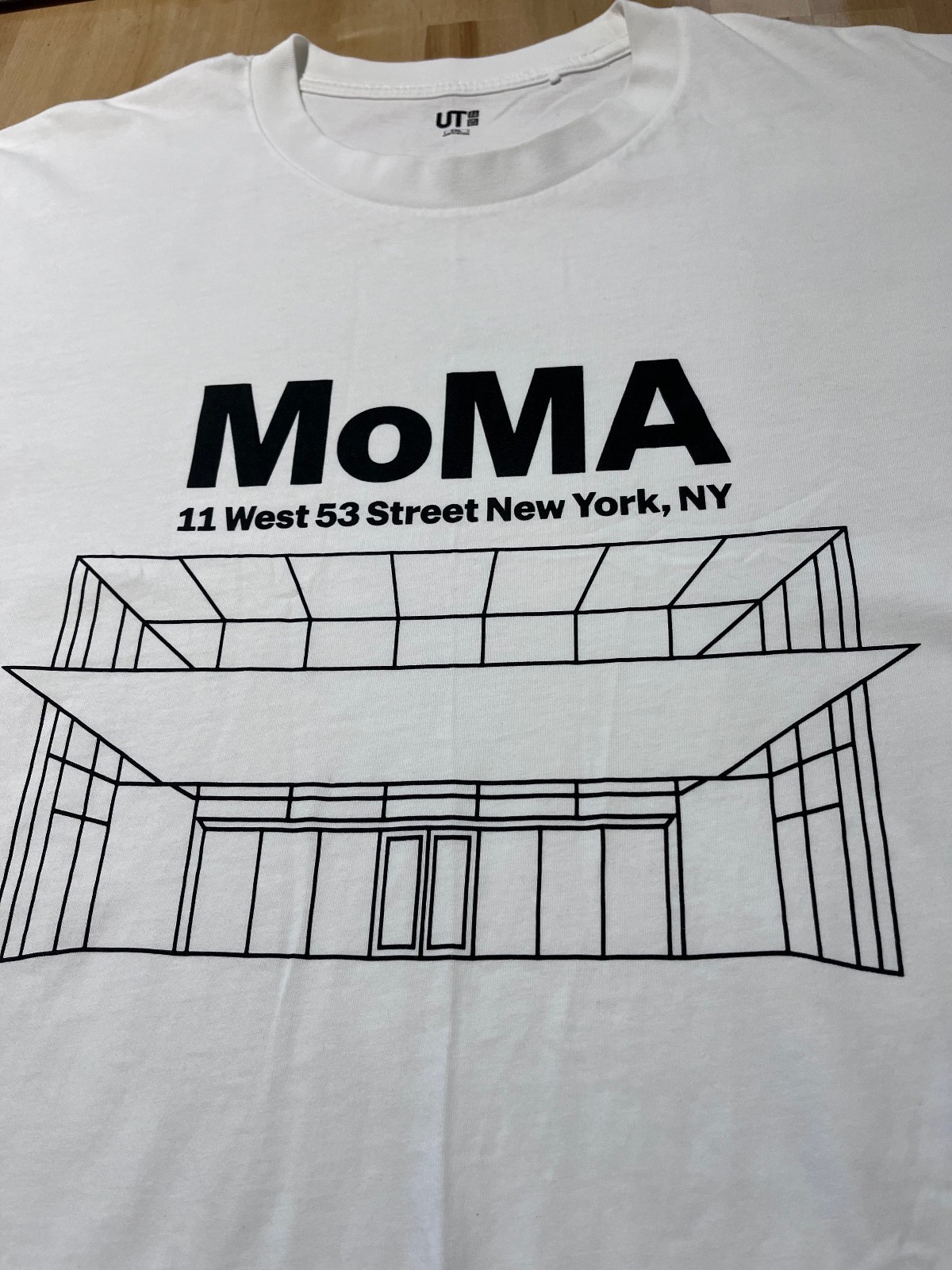 Uniqlo UT x MoMA New York Graphics WHITE T-Shirt - Men's Sz XXL gallery